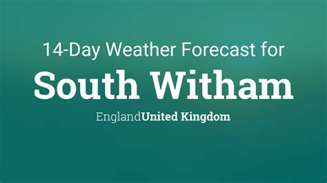 bbc weather witham|South Witham .